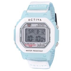 New Activa Spectra X Invicta Digital Unisex Watch 44.5mm, Blue, White